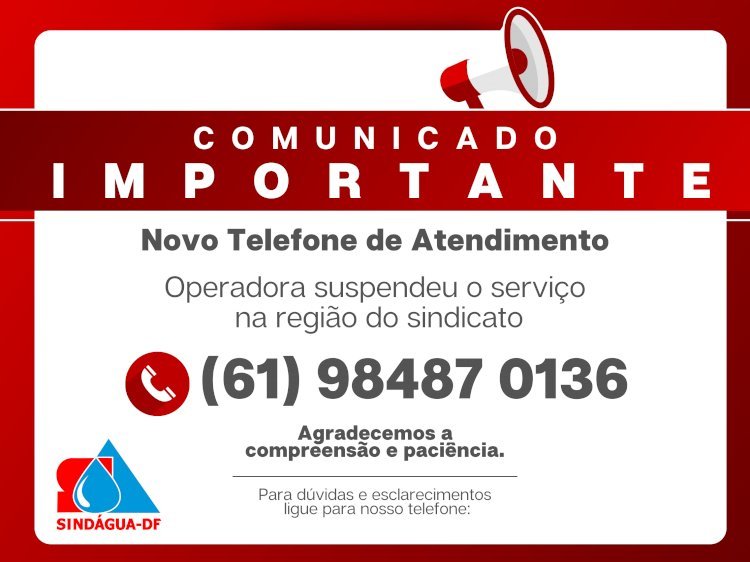 Novo Número de Telefone e WhatsApp
