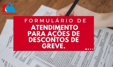 Formulário para Atendimento de Descontos de Greve