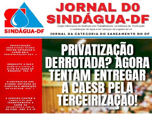 Jornal sindágua-DF / Julho 2025